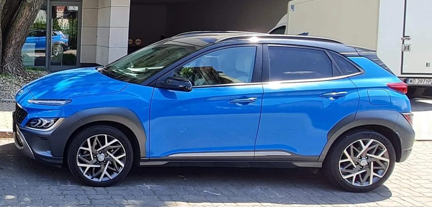 Hyundai Kona cena 99999 przebieg: 32000, rok produkcji 2021 z Warszawa małe 121